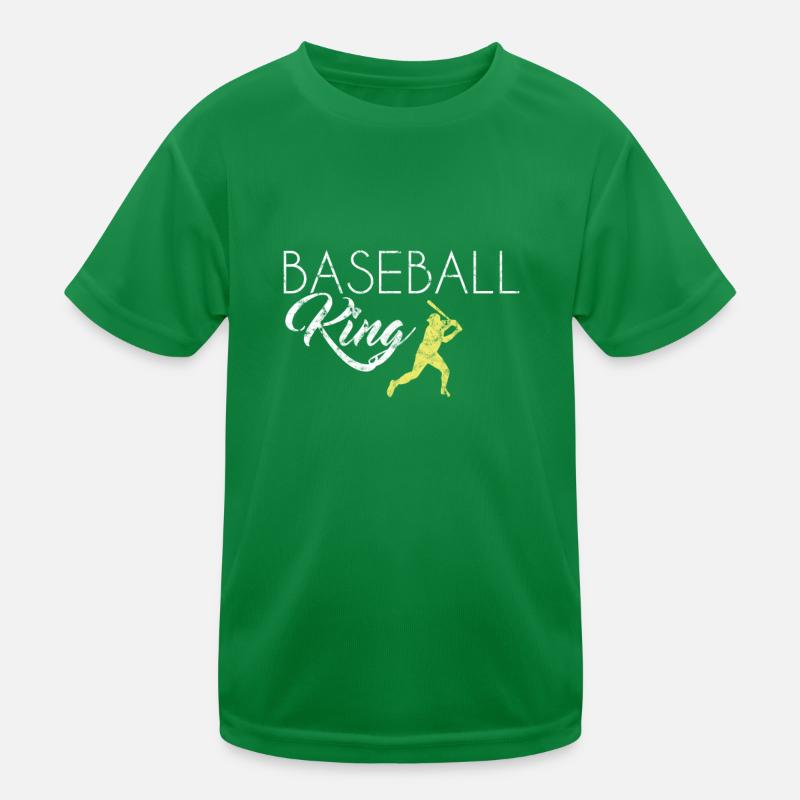 Roi du baseball T-shirt sport Enfant