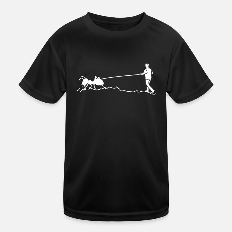 Ant walking Ants Kids Functional T-Shirt