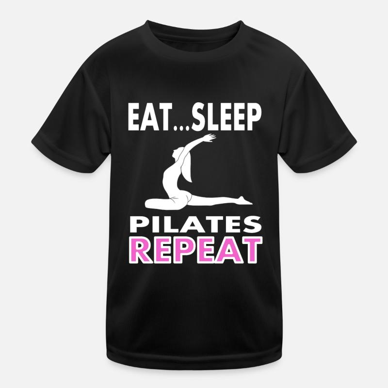 Pilates workout full body workout gift idea Kids Functional T-Shirt