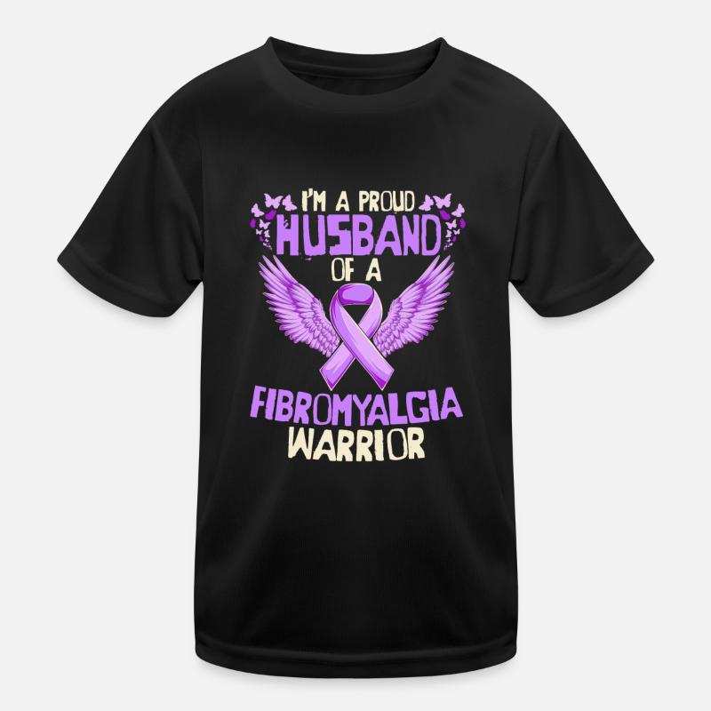 Fibromyalgie rhumatisme mari T-shirt sport Enfant