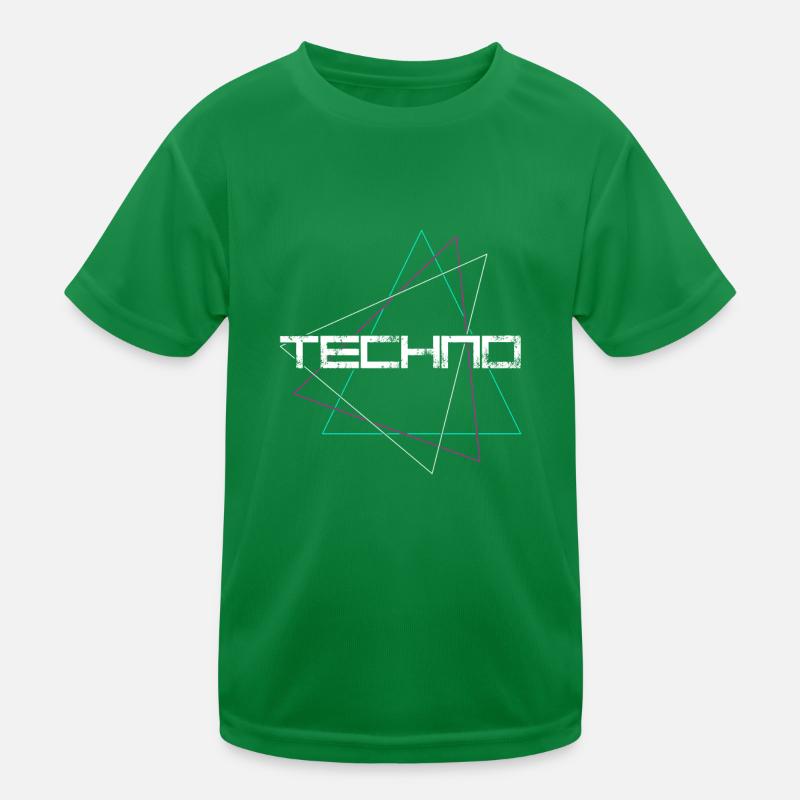 Techno Kids Functional T-Shirt