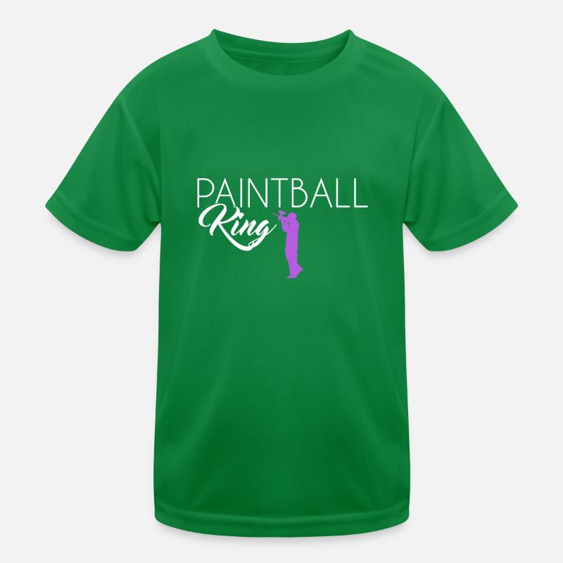 Paintball King Kinder Funktions-T-Shirt