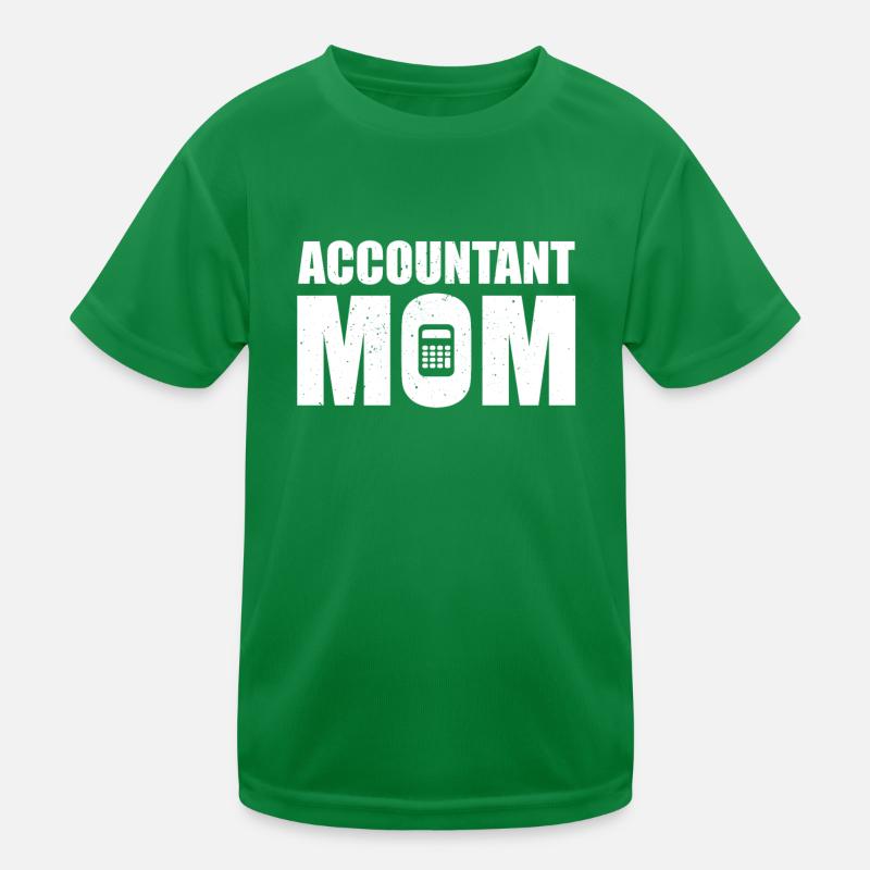 Comptable Maman Outfit Comptabilité fiscale T-shirt sport Enfant
