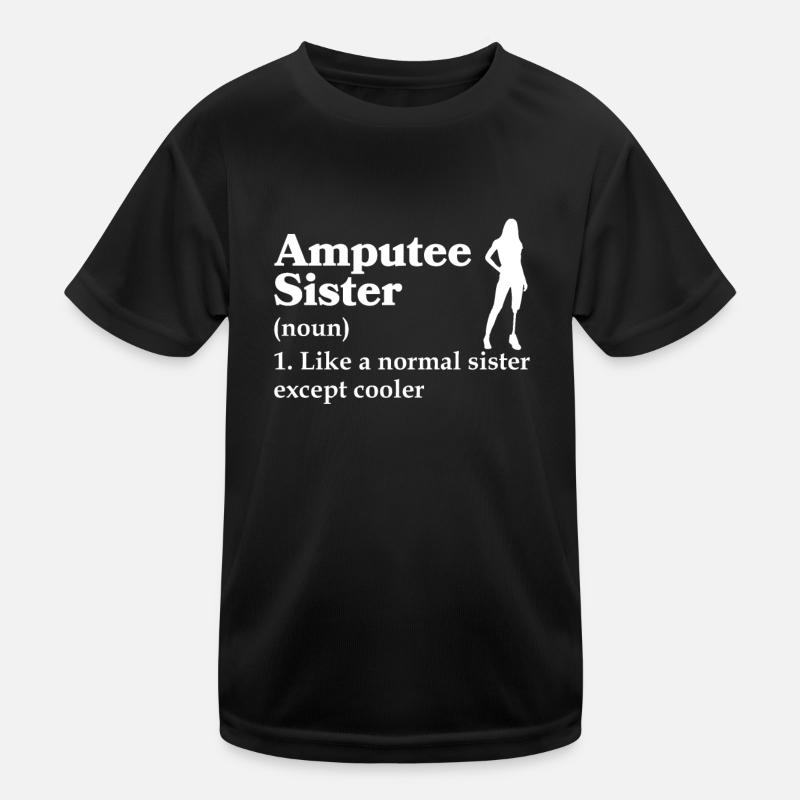 Amputiertes Bein Prothese Geschenk Kinder Funktions-T-Shirt