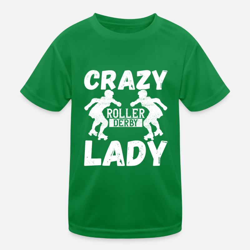 Roller derby Kids Functional T-Shirt