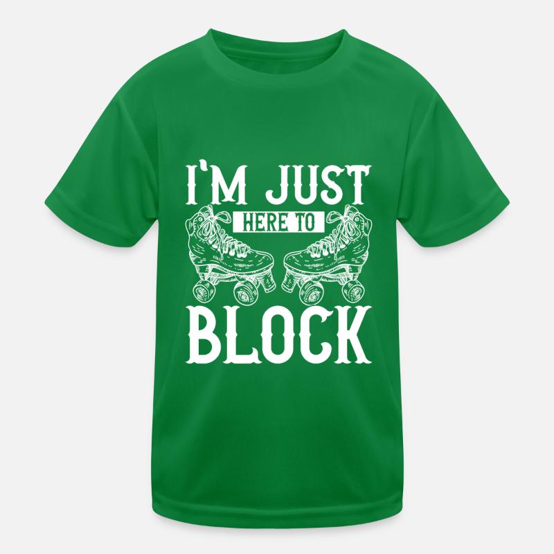 Roller Derby Kinder Funktions-T-Shirt