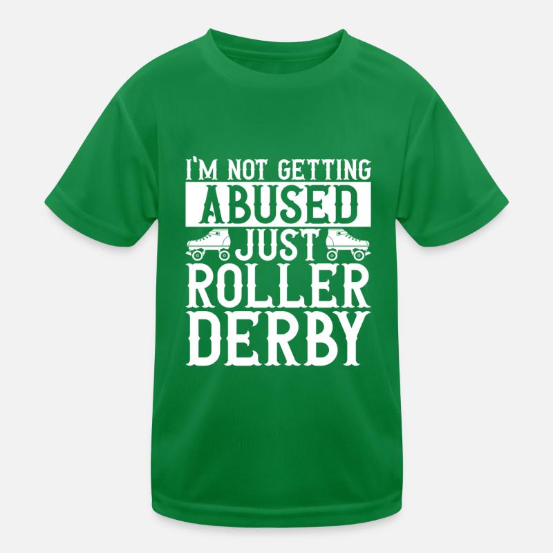 Roller derby Kids Functional T-Shirt
