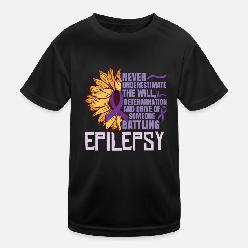 Combattant de l’épilepsie T-shirt sport Enfant