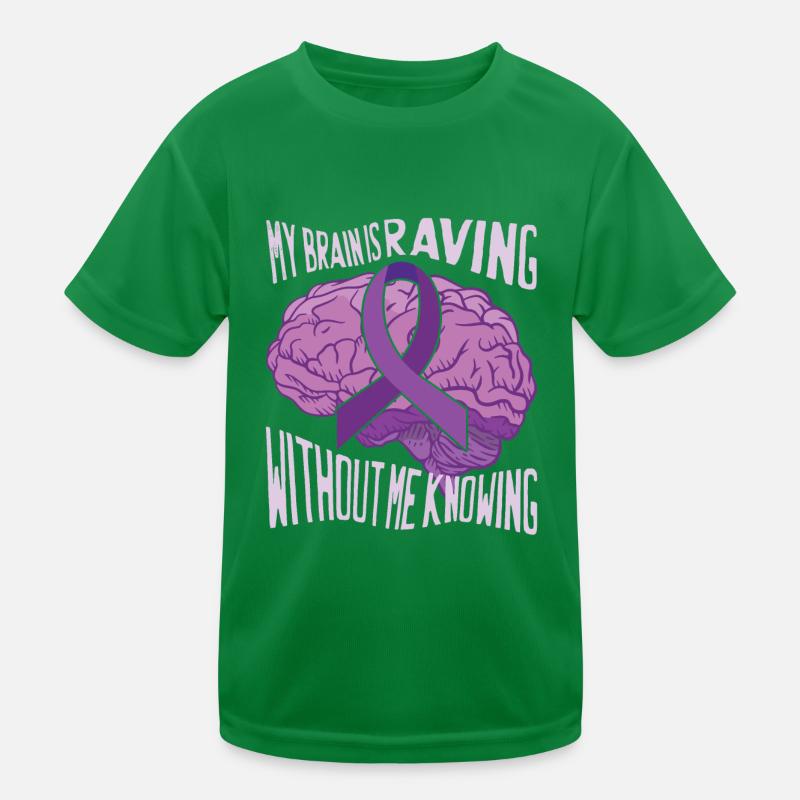 My Brain Is Raving Kids Functional T-Shirt