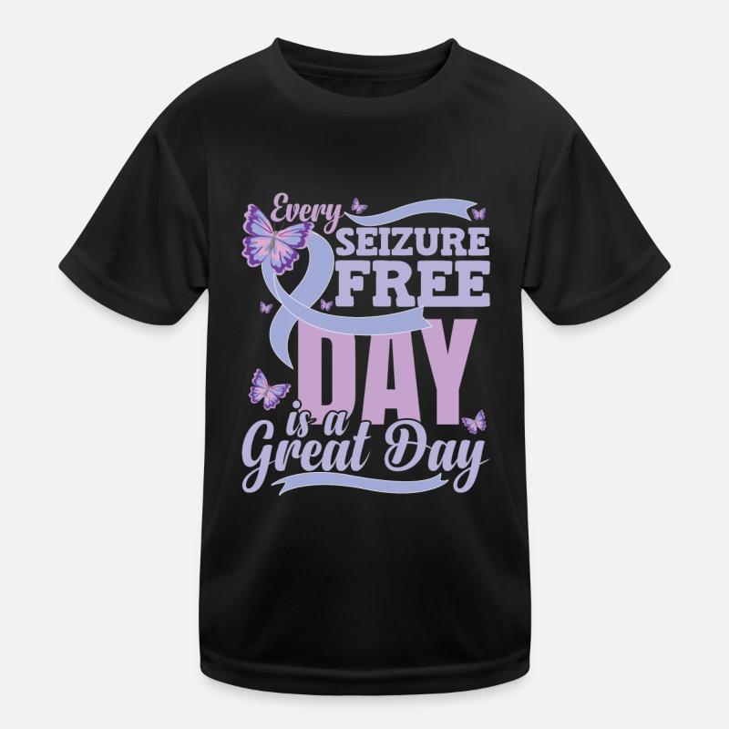 Epilepsy Awareness Quote Kids Functional T-Shirt