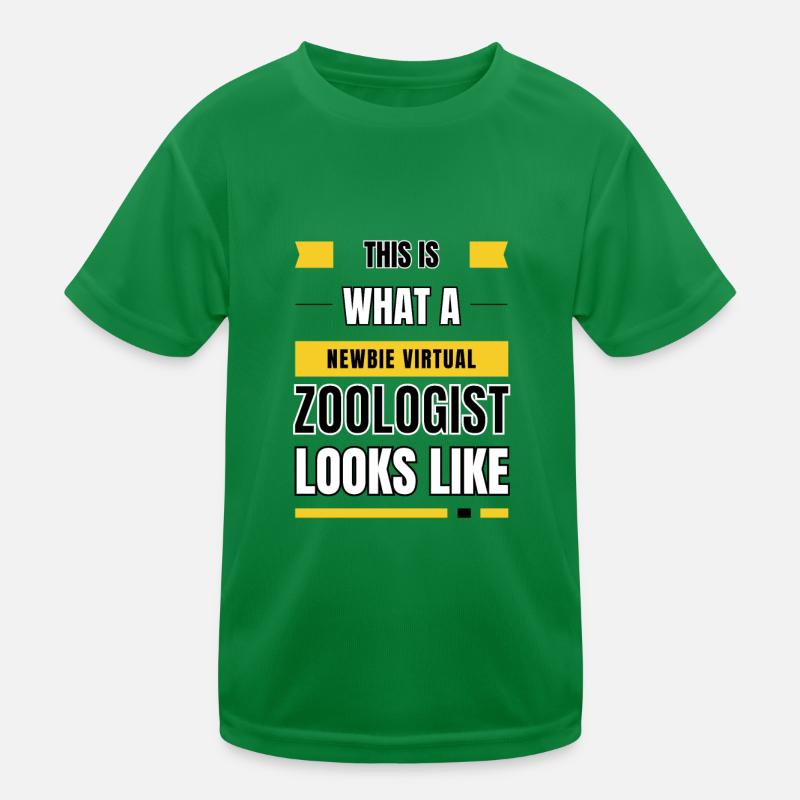 Zoologiste virtuel débutant T-shirt sport Enfant