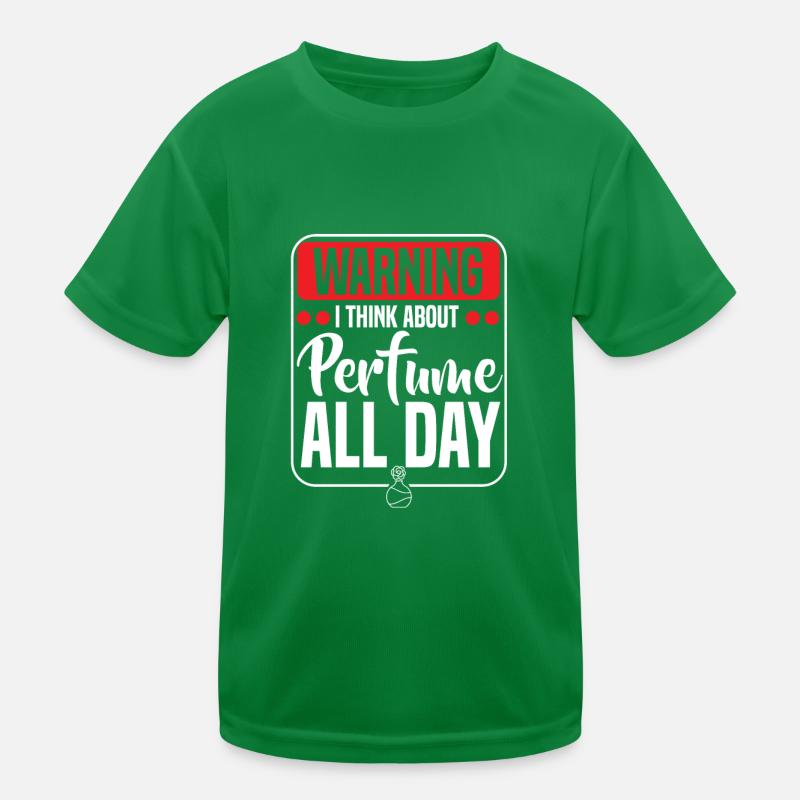 Parfüm Fragrance Perfüm Perfume Parfum Duft Kinder Funktions-T-Shirt