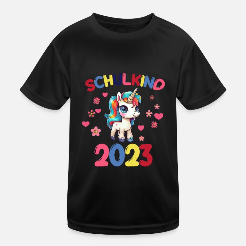 schulkind 2023 Kinder Funktions-T-Shirt
