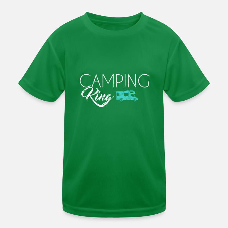 Camping King T-shirt sport Enfant