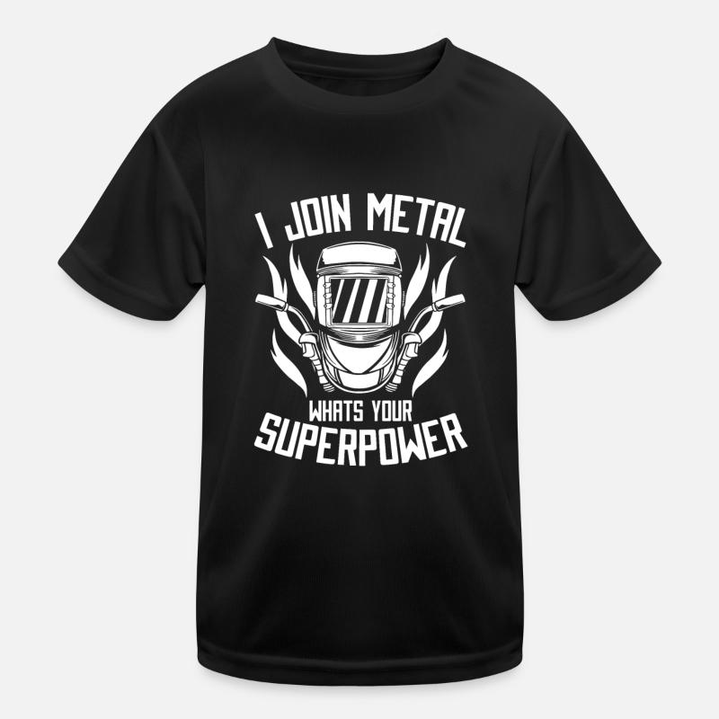Welder Locksmith Kids Functional T-Shirt