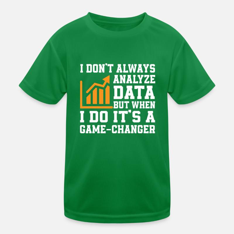 Data Analyst Kids Functional T-Shirt