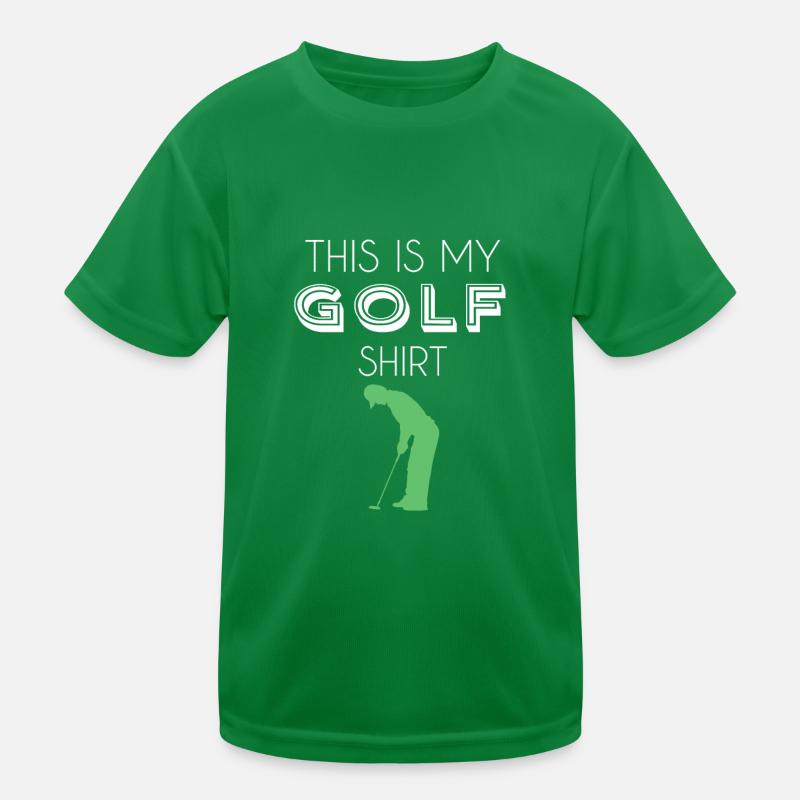 Golf shirt Kinder Funktions-T-Shirt