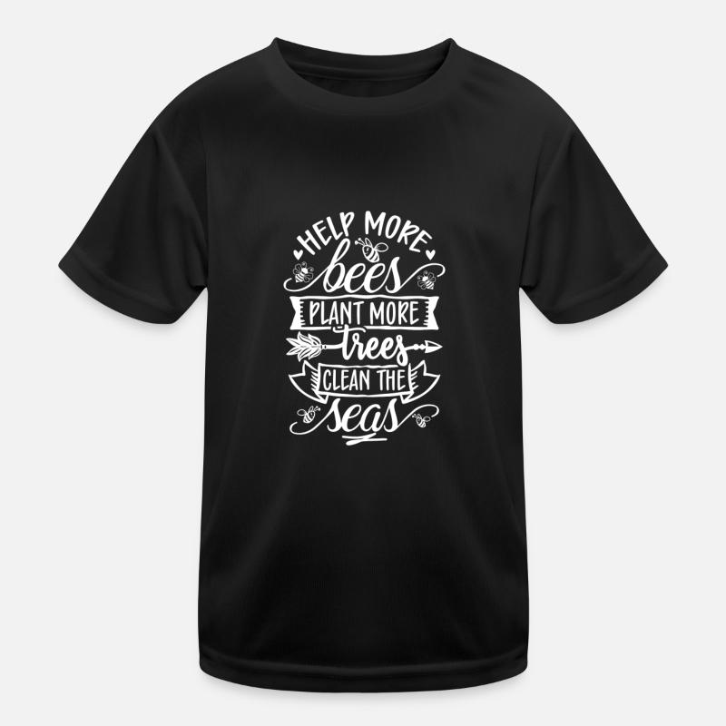Beekeeper Beekeeping Honeybee Beehive Lover Bee Kids Functional T-Shirt
