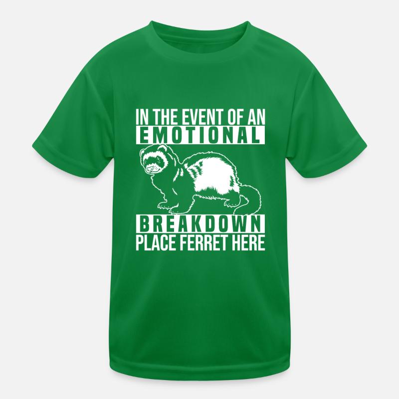 Furet Iltis Drôle T-shirt sport Enfant