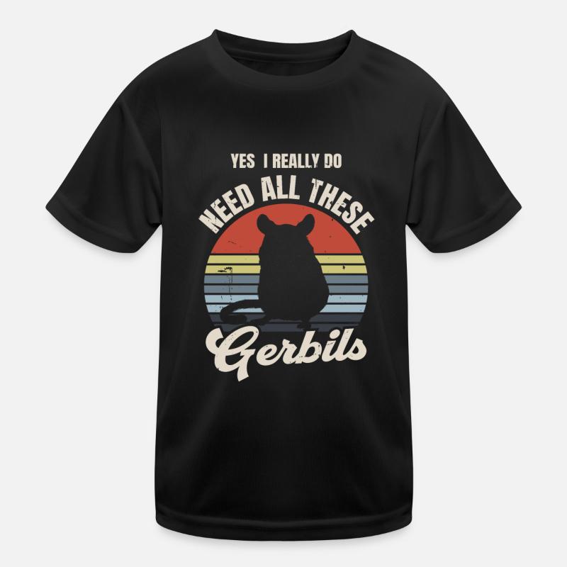 Rennmaus Kinder Funktions-T-Shirt