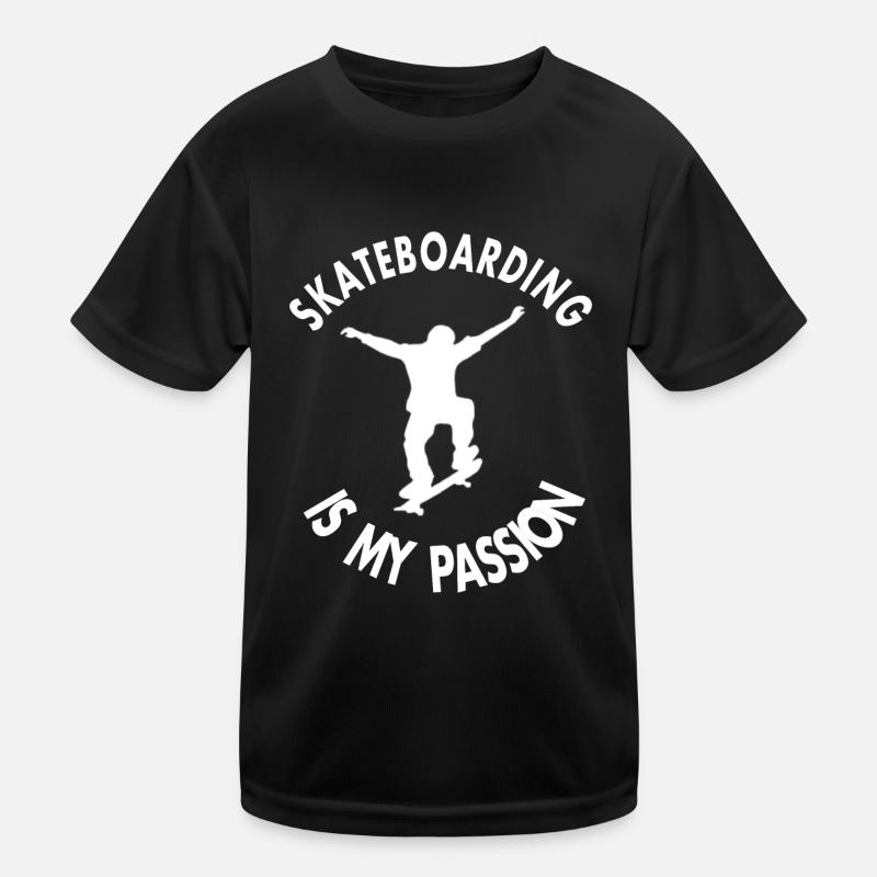 Skateboard Ride Skate Learn Skateboard Cadeau T-shirt sport Enfant