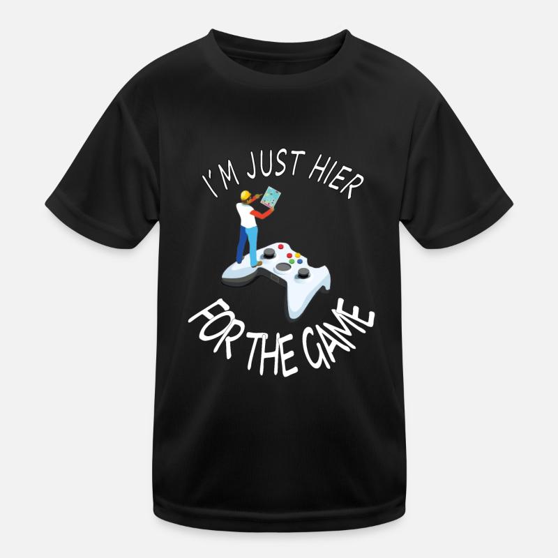 Gamer PC Jeux Console de Jeu Ordinateur Idée cadeau T-shirt sport Enfant
