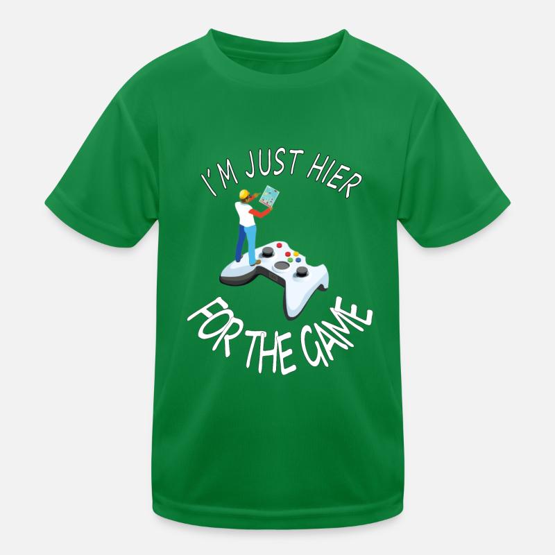 Gamer PC Jeux Console de Jeu Ordinateur Idée cadeau T-shirt sport Enfant