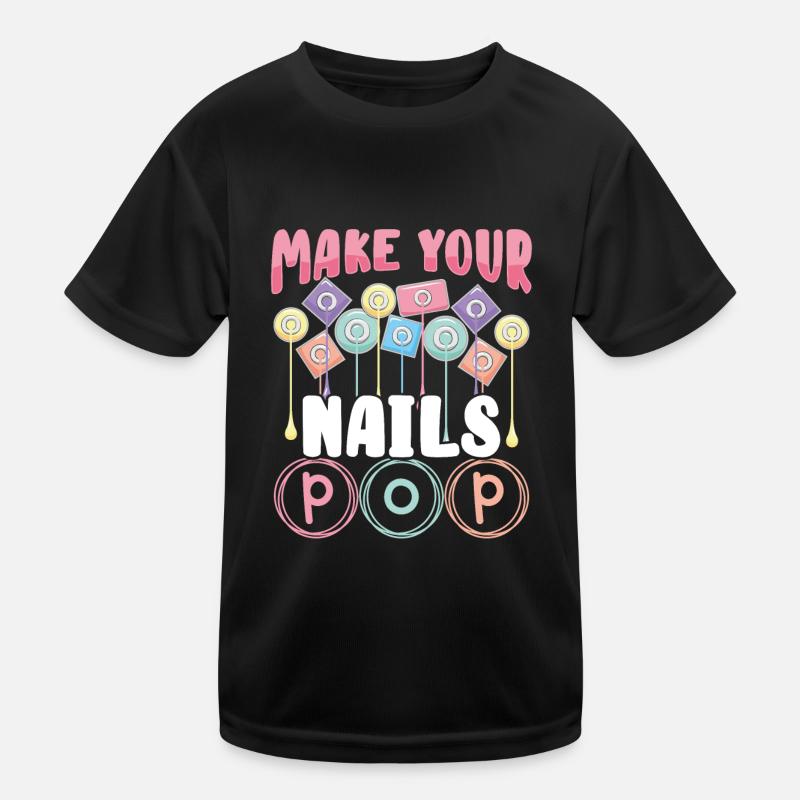 Faites briller vos ongles T-shirt sport Enfant