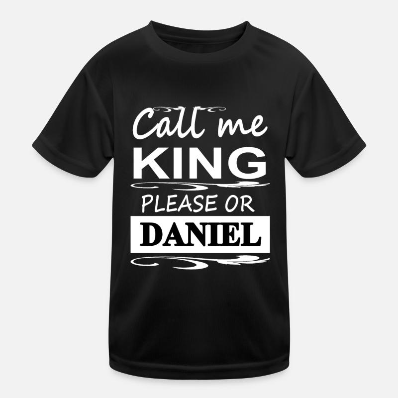 My name is Daniel I'm Daniel First name Gift Kids Functional T-Shirt