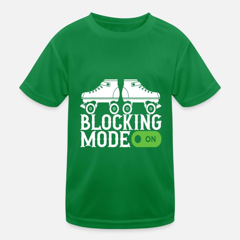 Roller Derby Kinder Funktions-T-Shirt