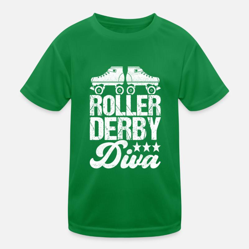 Roller derby T-shirt sport Enfant