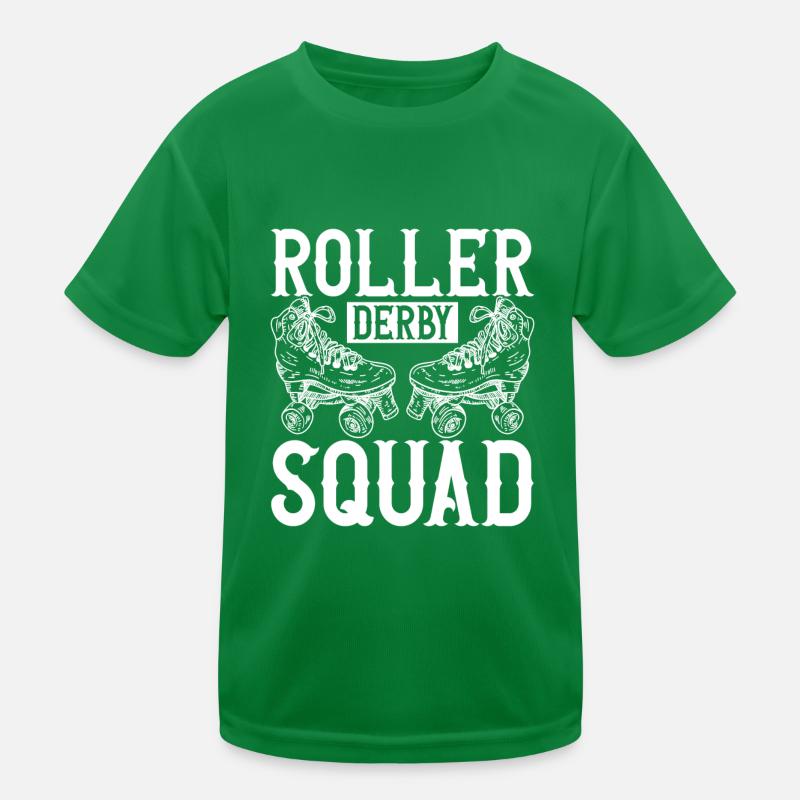 Roller Derby Kinder Funktions-T-Shirt