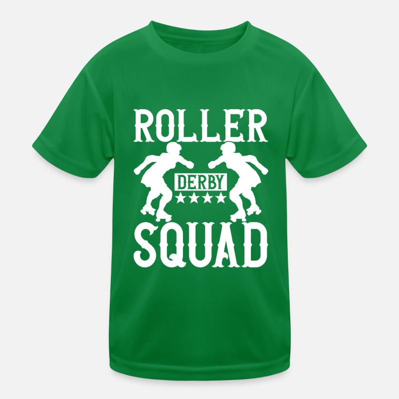 Roller Derby Kinder Funktions-T-Shirt