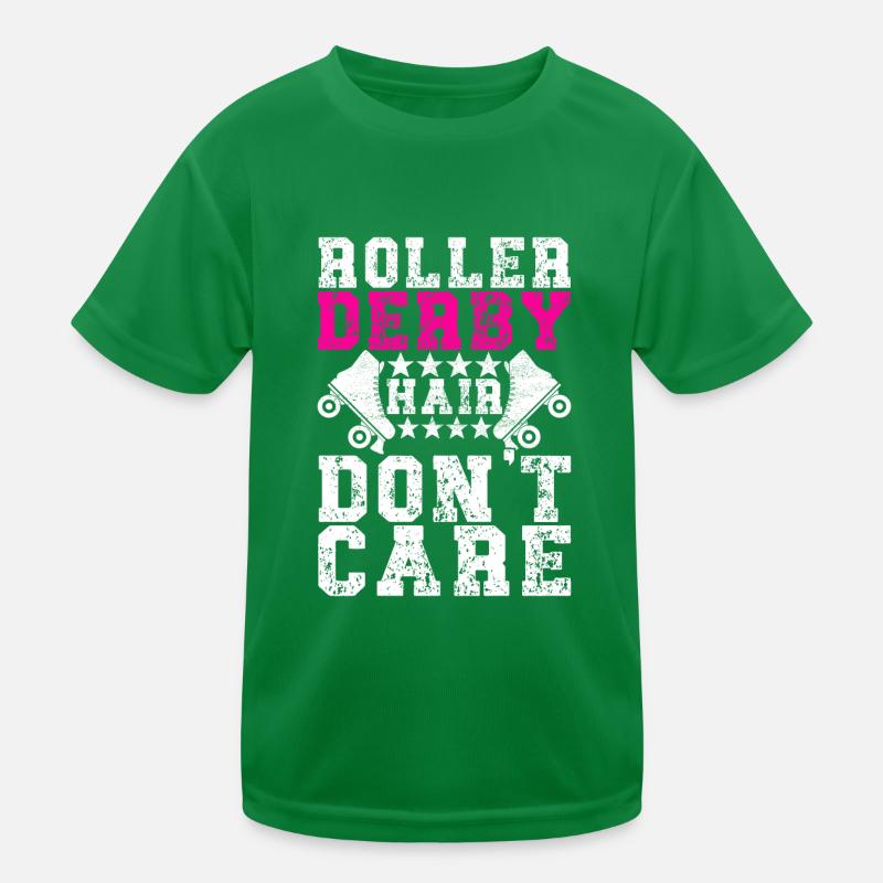 Roller derby Kids Functional T-Shirt