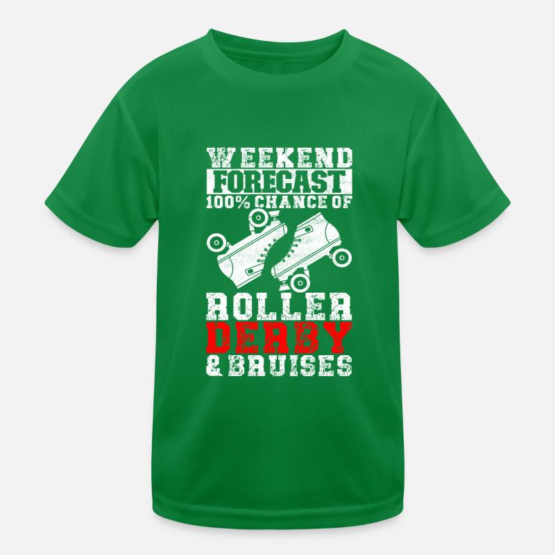 Roller Derby Kinder Funktions-T-Shirt