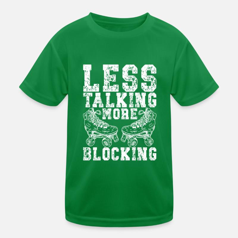 Roller derby Kids Functional T-Shirt