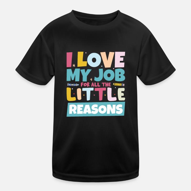 Vorschullehrerschule Kinder Funktions-T-Shirt