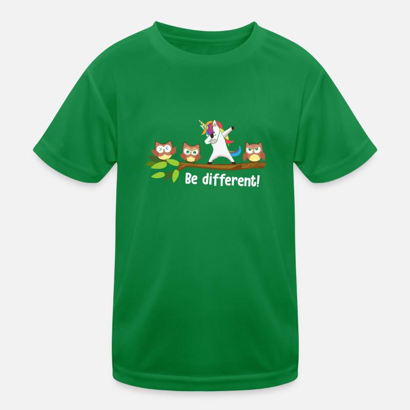 Be Different Unicorn Be You Autism Unicorn Kids Functional T-Shirt