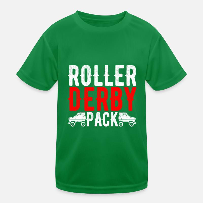 Roller Derby Kinder Funktions-T-Shirt