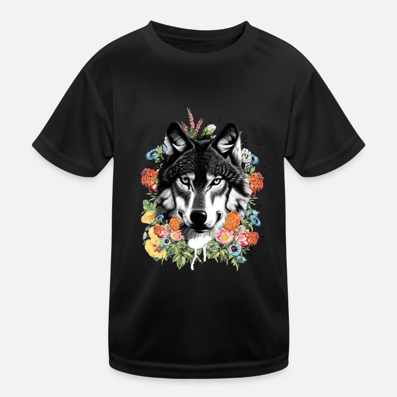 Loup T-shirt sport Enfant