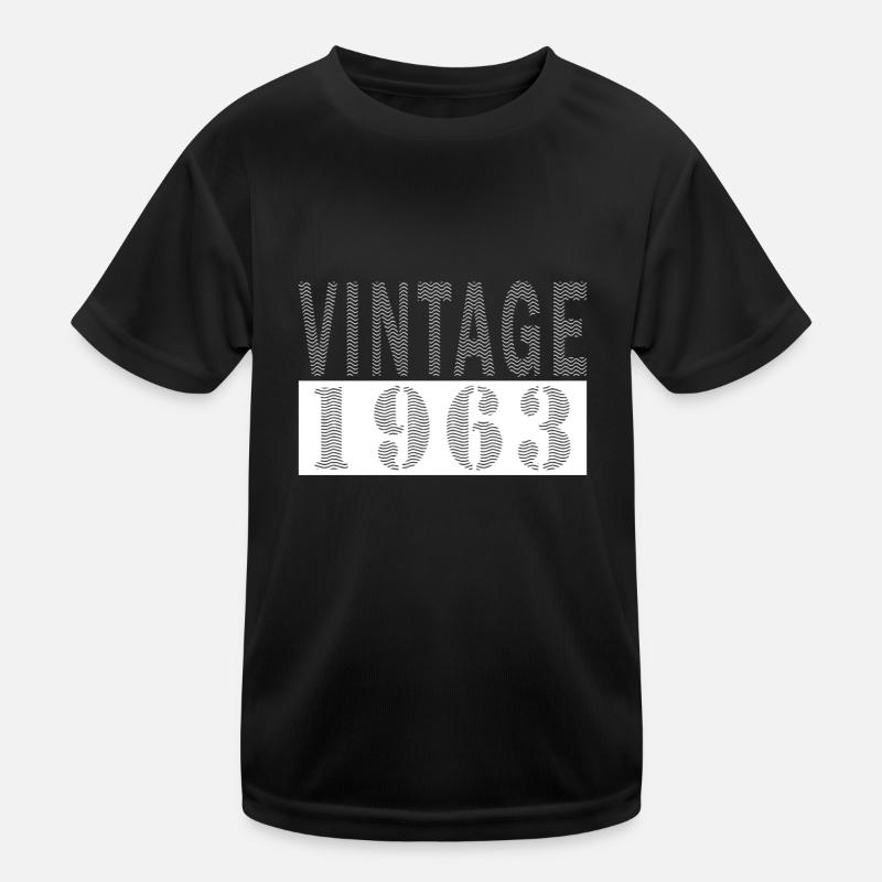 Vintage 1963 Kinder Funktions-T-Shirt