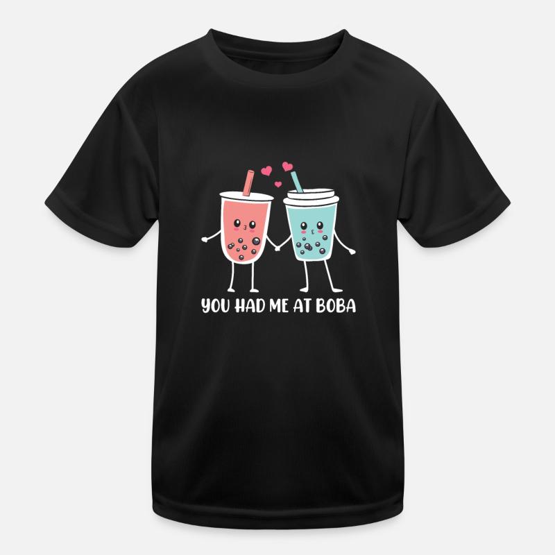 Bubble Tea Funny Kawaii Bubble Milk Boba Tea T-shirt sport Enfant