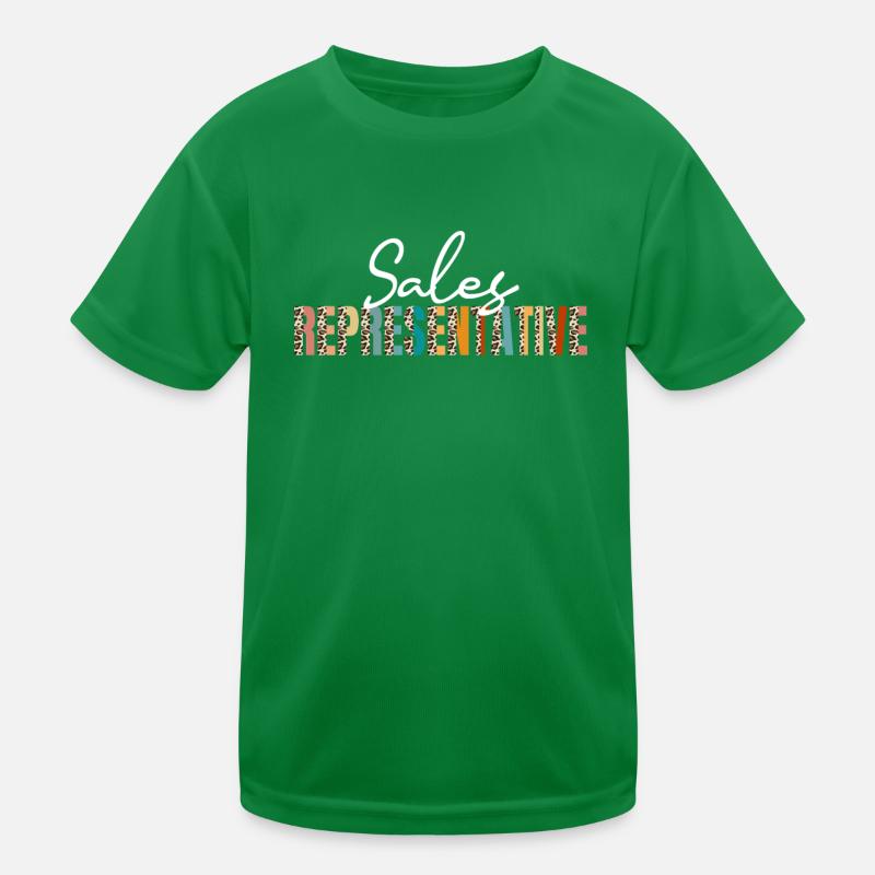 Sales representative Kids Functional T-Shirt