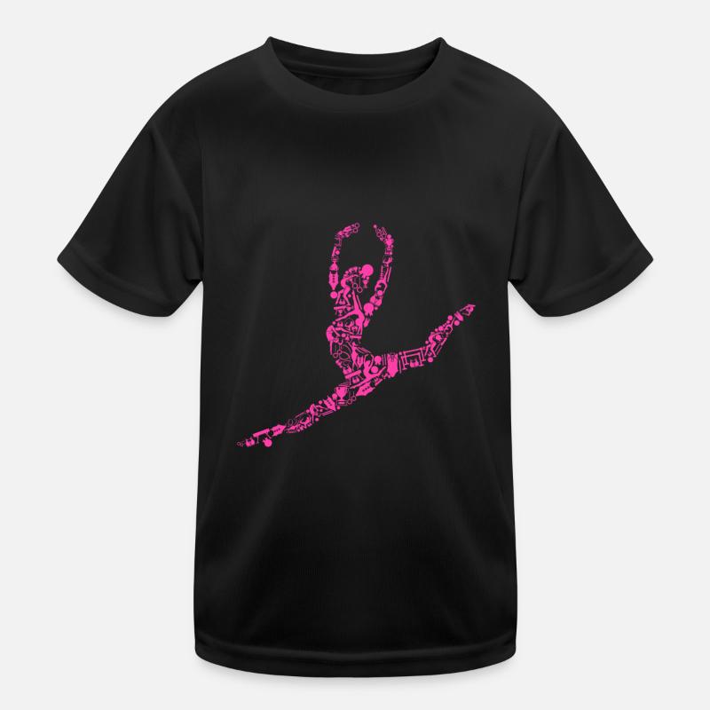 Gymnastics Kids Functional T-Shirt