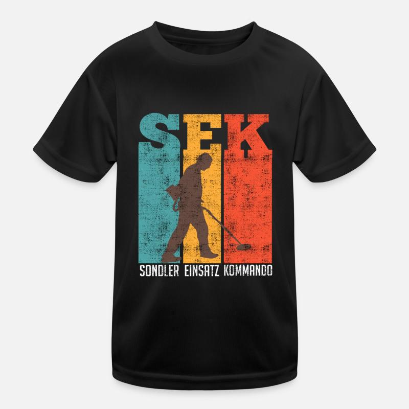 Sondler Einsatz Kommando Schrottsammler Kinder Funktions-T-Shirt