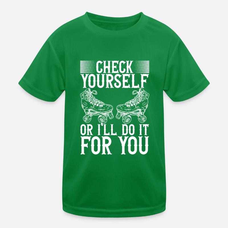 Roller derby Kids Functional T-Shirt