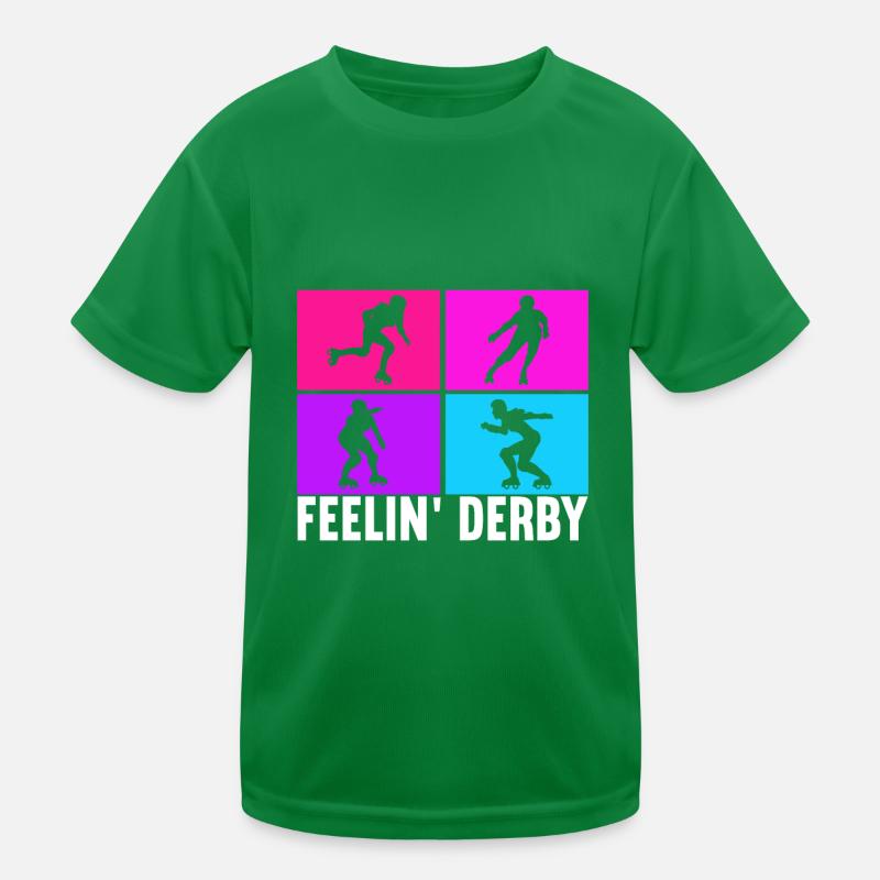 Roller Derby Kinder Funktions-T-Shirt
