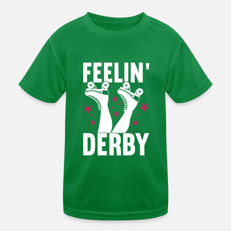 Roller derby Kids Functional T-Shirt