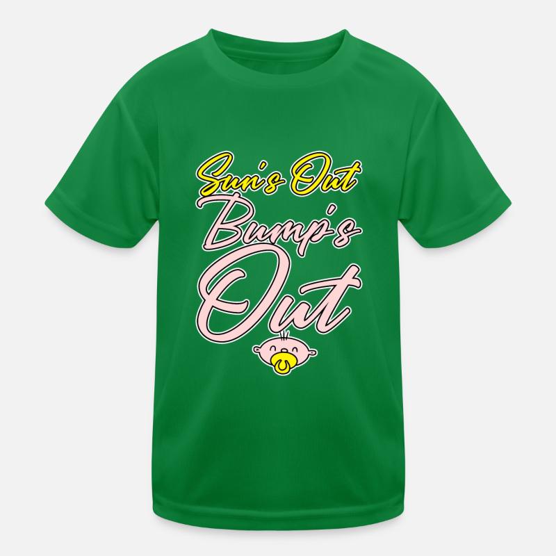 Sun's Out Bump's Out 4 Kinder Funktions-T-Shirt