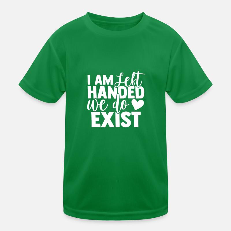 Left Handers Left Handed Kids Functional T-Shirt